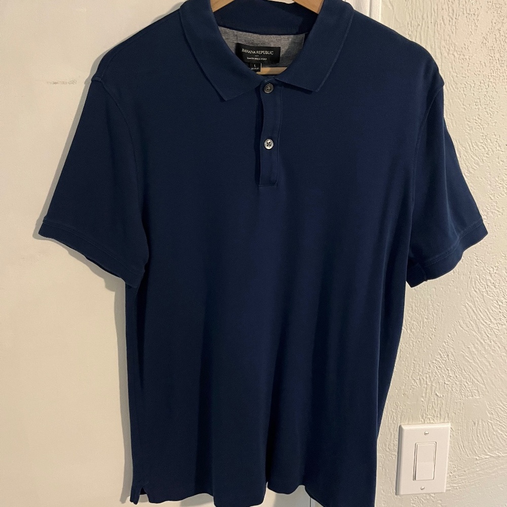 Banana Republic Slim Fit Dress Polo